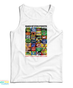 Bars Of Five Points Tank Top