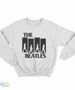 Black Flag The Beatles Abbey Road Logo Parody Sweatshirt