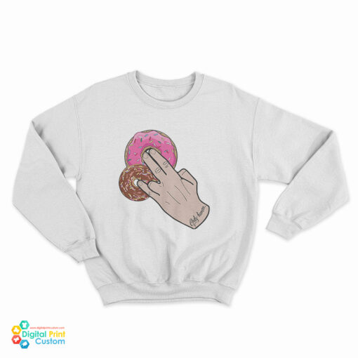 Dunkin' Donuts Only Human Hand Sweatshirt