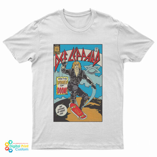 Comic Book Cover Def Leppard T-Shirt