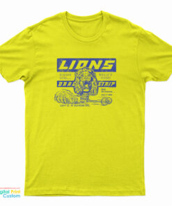 Brad Pitt - Lions Drag Strip T-Shirt