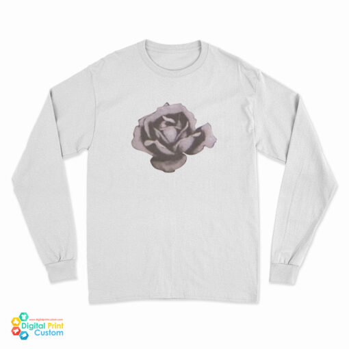 Friends Tv Show Rachel Rose Flowers Long Sleeve T-Shirt