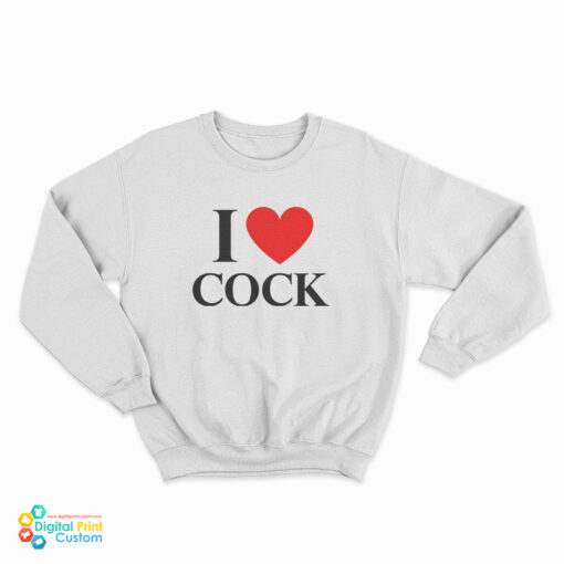 Billie Eilish I Love Cock Sweatshirt