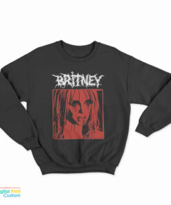 Britney Spears Metal Rock Sweatshirt