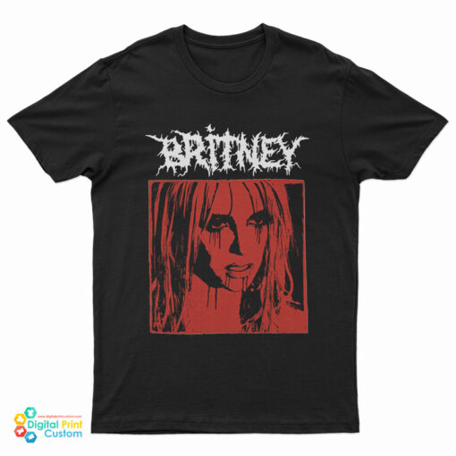 Britney Spears Metal Rock T-Shirt