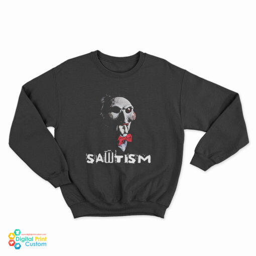 Billy The Puppet Sawtism Autism Sweatshirt