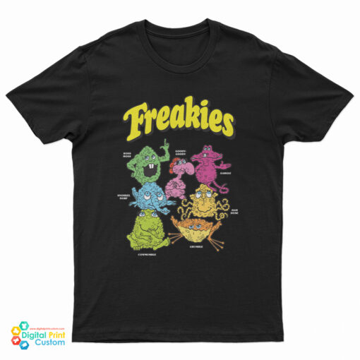 Freakies Peter Quill Star Lord Breakfast Cereal Characters T-Shirt