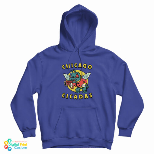 Chicago Cicada Mascot Hoodie