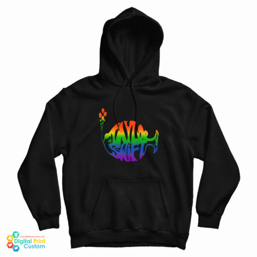The Swiphtie Phish Rainbow Logo Hoodie