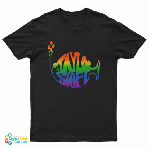 The Swiphtie Phish Rainbow Logo T-Shirt