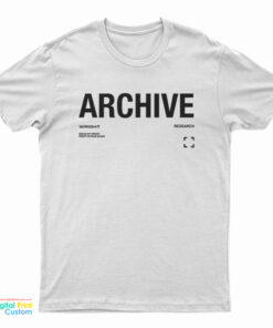 Archive Wright Research T-Shirt