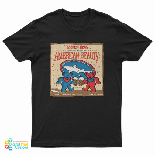 Dogfish Head The Grateful Dead American Beauty T-Shirt