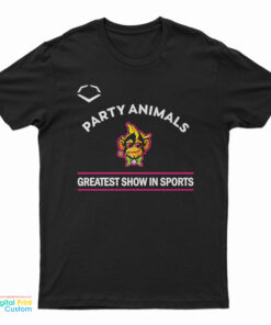Savannah Bananas Party Animals Greatest Show In Sports T-Shirt