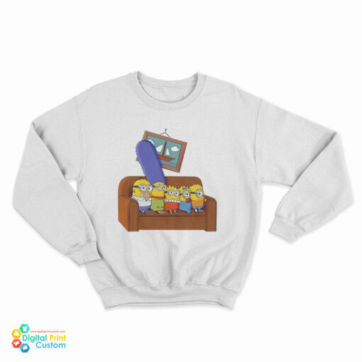 The Simpsons Family Minions Parody Sweatshirt