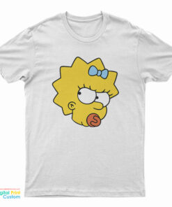 The Simpsons Maggie Simpson Angry Big Face T-Shirt